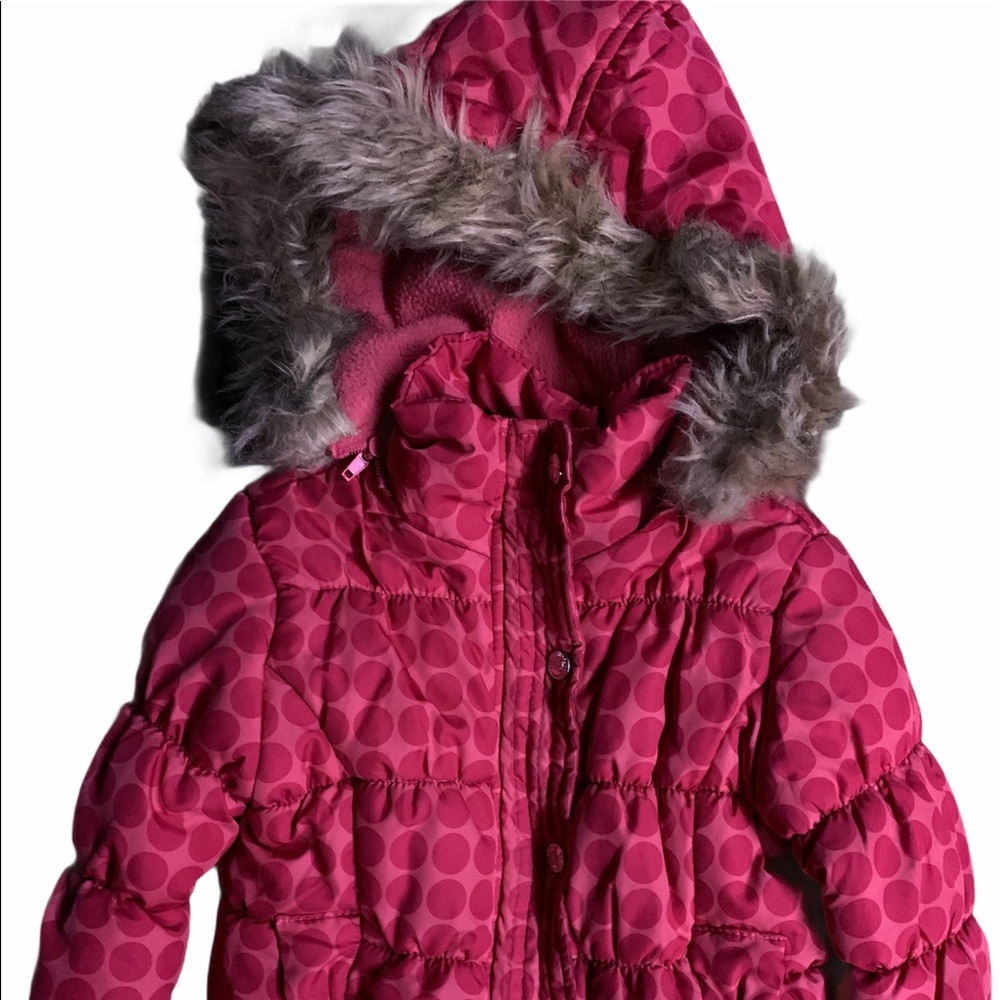 Dollhouse Thick puffer coat with hood size girl 4T